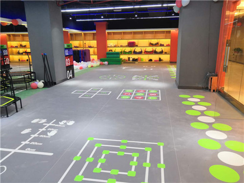 长沙RunningFit健身私教馆红星美凯龙店PVC地板工程案例展示封面